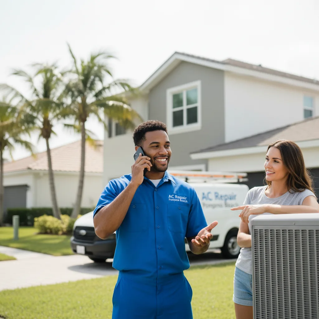 AC Repair Pompano Beach customer support in West Henrietta